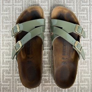 Birkenstock Yao Birkenstock-Flor green 36 sandal